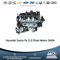 Hyundai Santa Fe 2.0 Dizel Motor D4ea