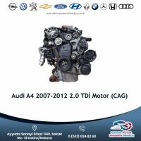 Audi A4 2007-2012 2.0 Tdı̇ Motor (cag)