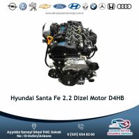 Hyundai Santa Fe 2.2 Dizel Motor D4hb