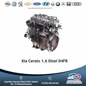 Kia Cerato 1.6 Dizel D4fb