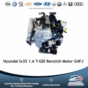 Hyundai İx35 1.6 T-gdı̇ Benzinli Motor G4fj