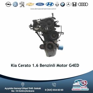 Kia Cerato 1.6 Benzinli Motor G4ed