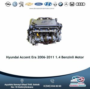 Hyundai Accent Era 2006-2011 1.4 Benzinli Motor