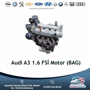 Audi A3 1.6 Fsı̇ Motor (bag)