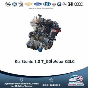 Kia Stonic 1.0 T_gdı̇ Motor G3lc