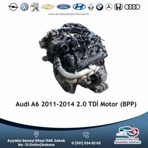 Audi A6 2011-2014 2.0 Tdı̇ Motor (bpp