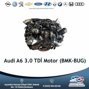 Audi A6 3.0 Tdı̇ Motor (bmk-bug)