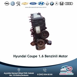 Hyundai Coupe 1.6 Benzinli Motor