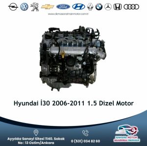 Hyundai İ30 2006-2011 1.5 Dizel Motor