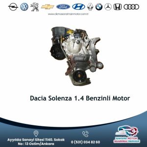 Dacia Solenza 1.4 Benzinli Motor