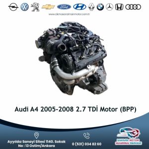 Audi A4 2005-2008 2.7 Tdı̇ Motor (bpp)