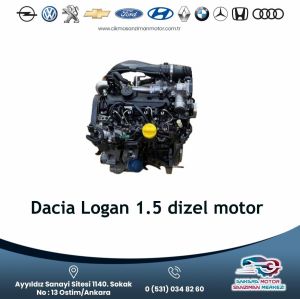 Dacia Logan 1.5 Dizel Motor