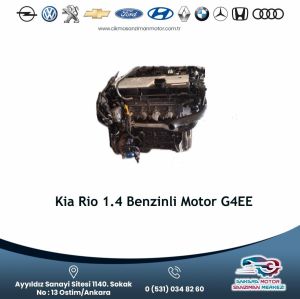 Kia Rio 1.4 Benzinli Motor G4ee