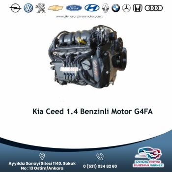 Kia Ceed 1.4 Benzinli Motor G4fa