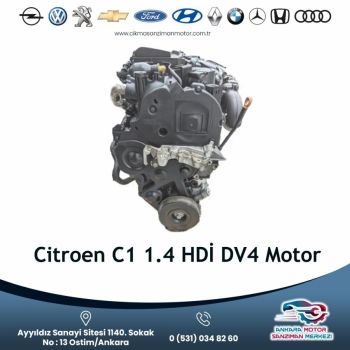 Citroen C1 1.4 Hdı̇ Dv4 Motor