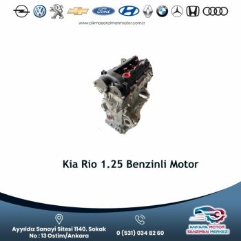 Kia Rio 1.25 Benzinli Motor