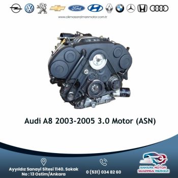 Audi A8 2003-2005 3.0 Motor (asn)