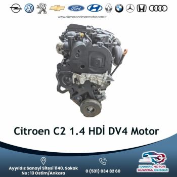 Citroen C2 1.4 Hdı̇ Dv4 Motor