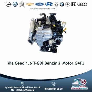 Kia Ceed 1.6 T-gdı̇ Benzinli Motor G4fj