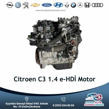 Citroen C3 1.4 E-hdı̇ Motor