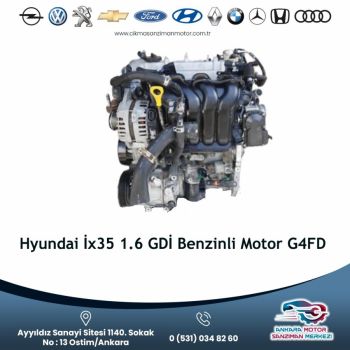 Hyundai İx35 1.6 Gdı̇ Benzinli Motor G4fd