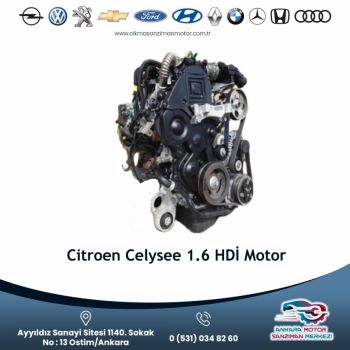 Citroen Celysee 1.6 Hdı̇ Motor