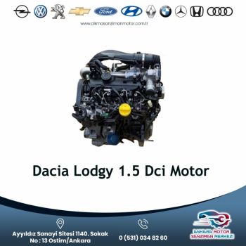 Dacia Lodgy 1.5 Dci Motor