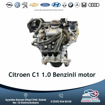 Citroen C1 1.0 Benzinli Motor