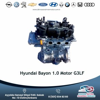 Hyundai Bayon 1.0 Motor G3lf