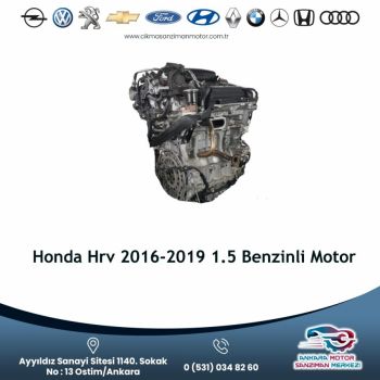 Honda Hrv 2016-2019 1.5 Benzinli Motor