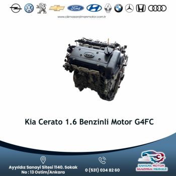 Kia Cerato 1.6 Benzinli Motor G4fc