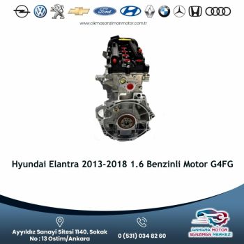 Hyundai Elantra 2013-2018 1.6 Benzinli Motor G4fg